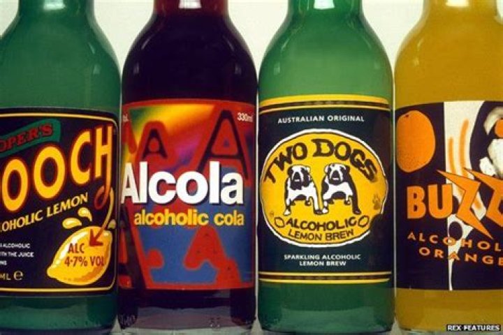 What was the first alcopop?