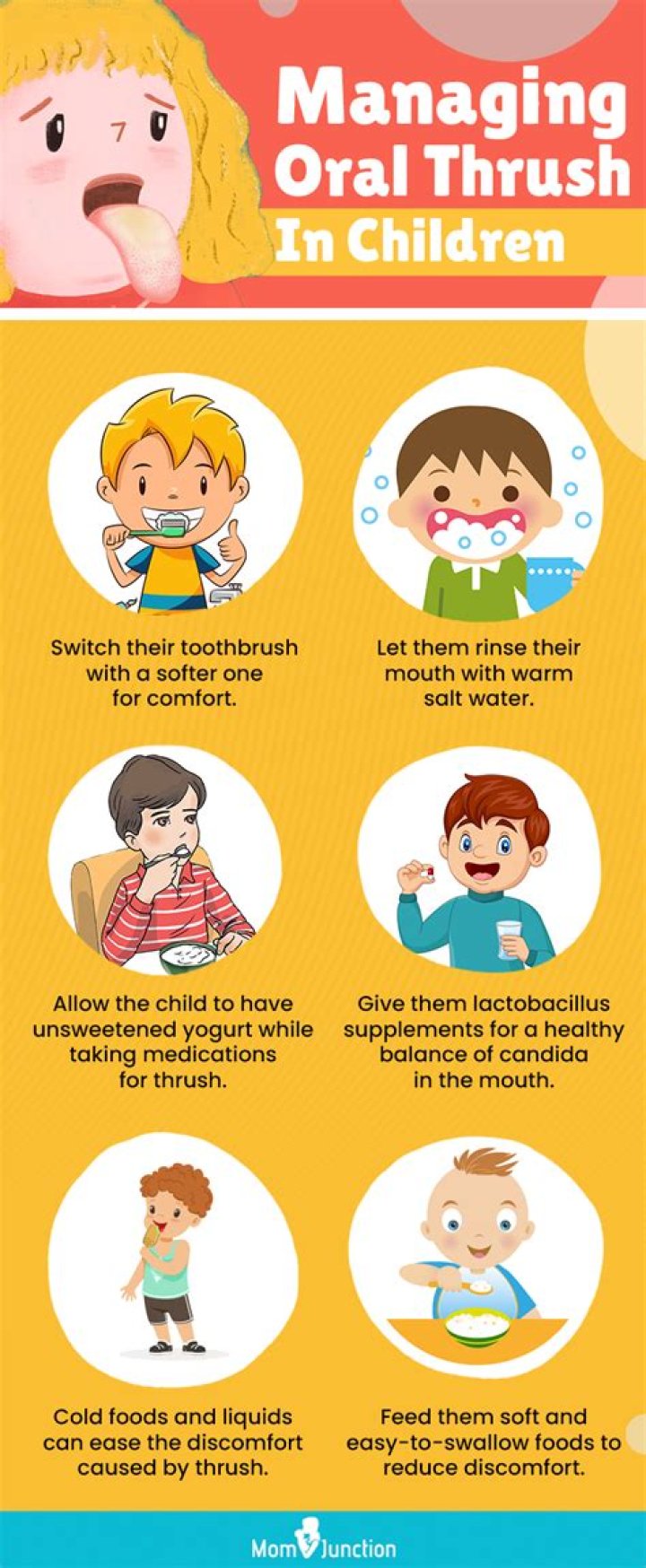 When should I be concerned about oral thrush?