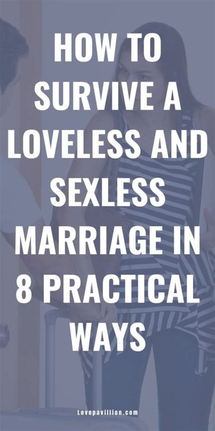 When should you give up on a sexless marriage?