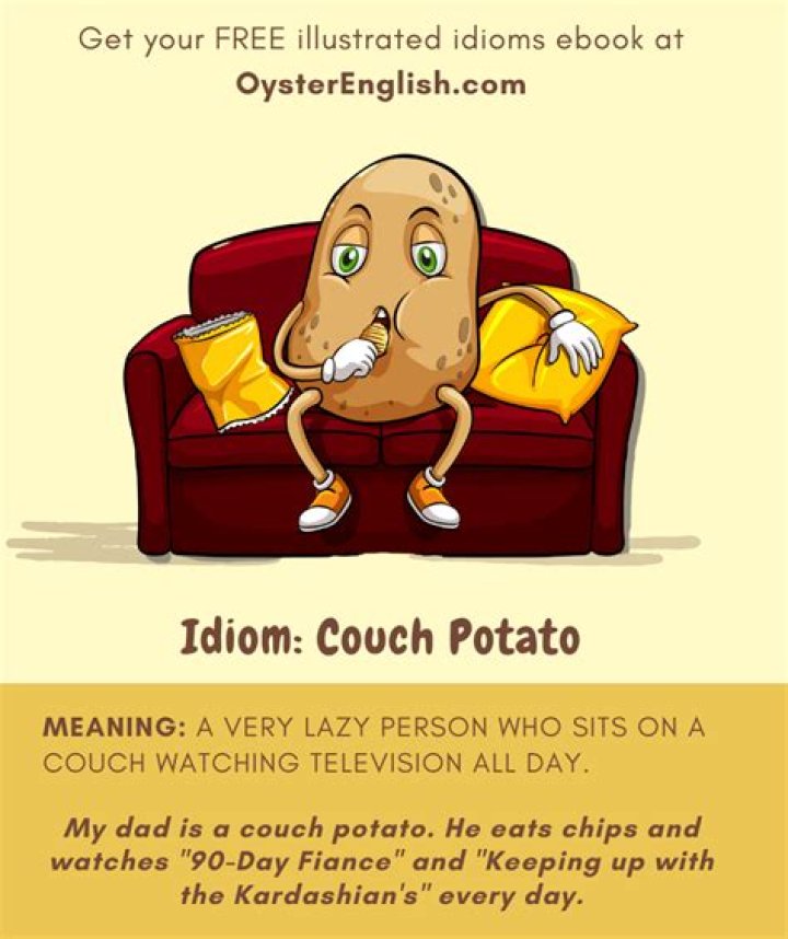 When was the phrase couch potato first used?
