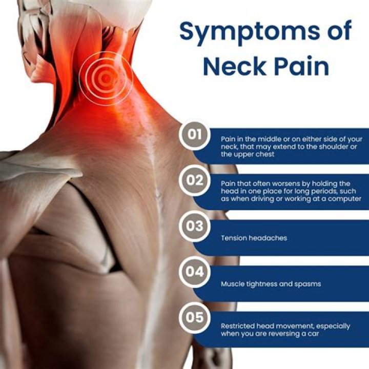 Where is neck pain with meningitis?