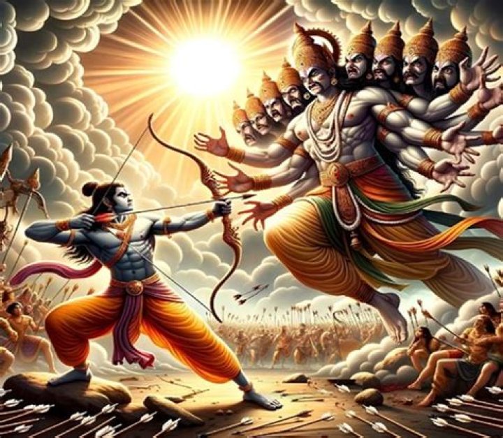Where is Ravana's body?
