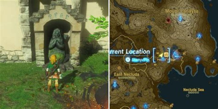 Where is the Hateno statue?