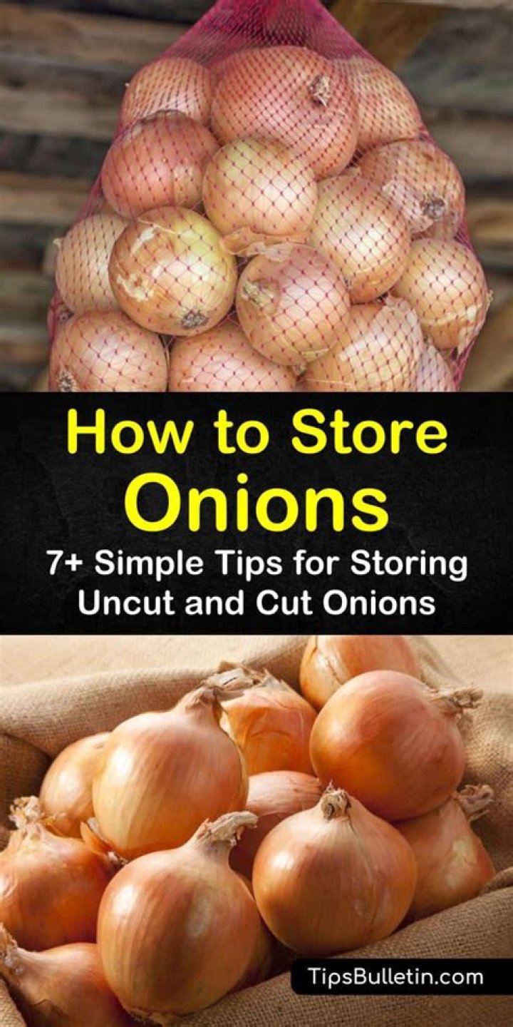 Where should I store onions?
