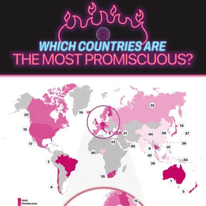 Which country is the most affectionate?