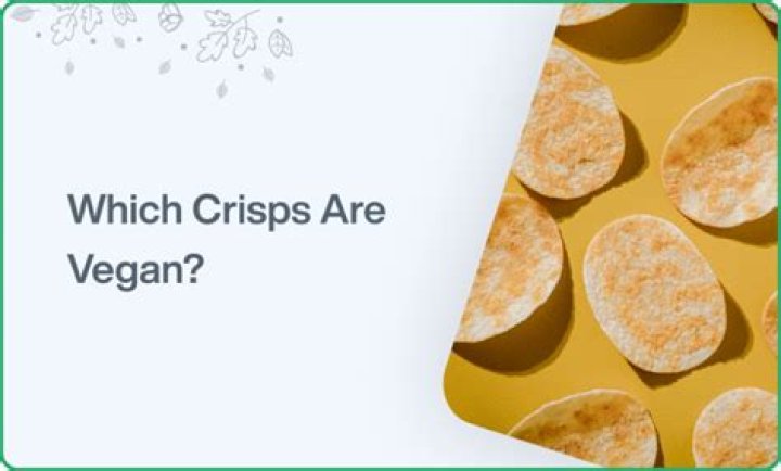 Which crisps are vegan?