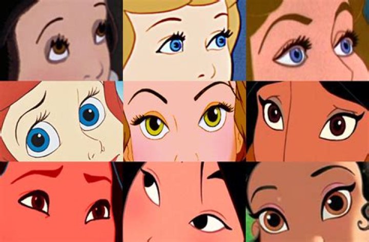 Which Disney Princess has purple eyes?