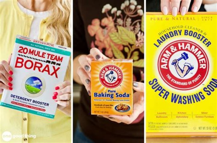 Which is better for laundry borax or baking soda?