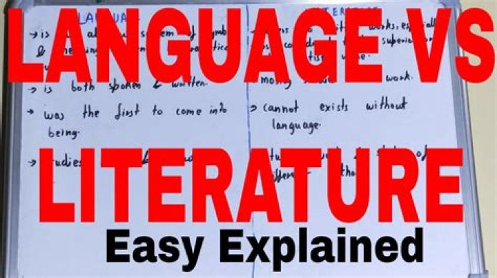 Which is easy English language or literature?
