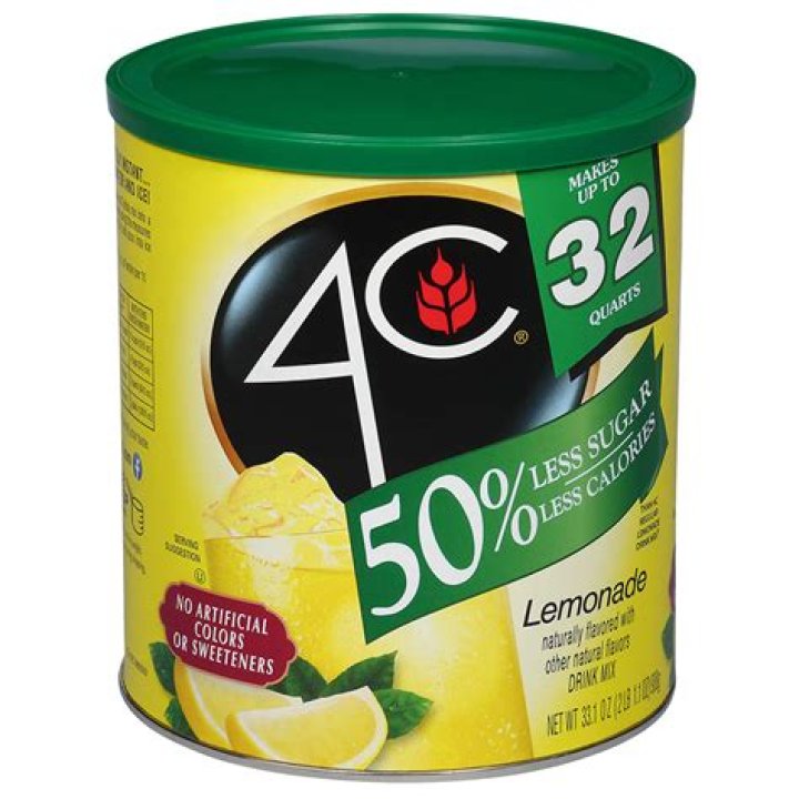 Which lemonade has the least sugar?