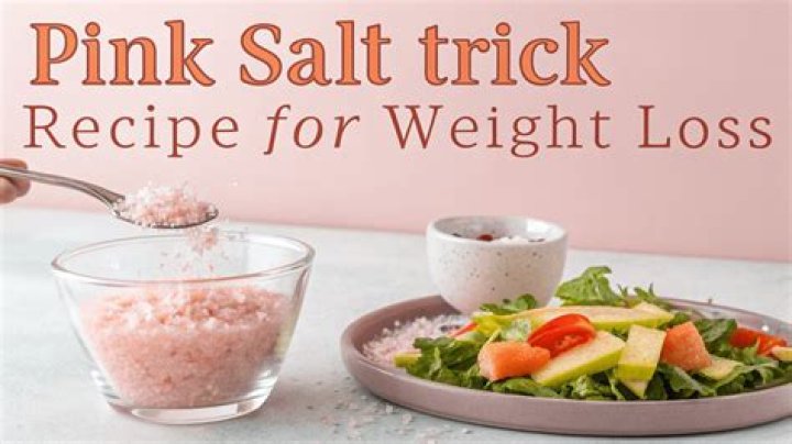 Which salt is good for weight loss?