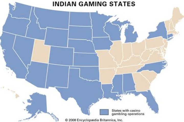 Which states have Indian casinos?
