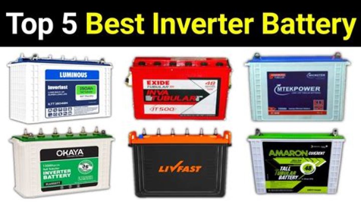 Which type of battery is best for inverter?