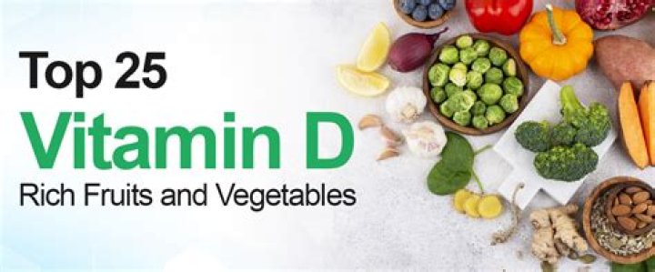 Which vegetable is high in vitamin D?