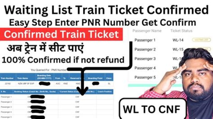 Which waiting list will confirm first?