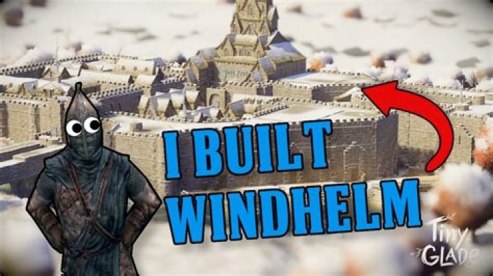 Who built Windhelm?