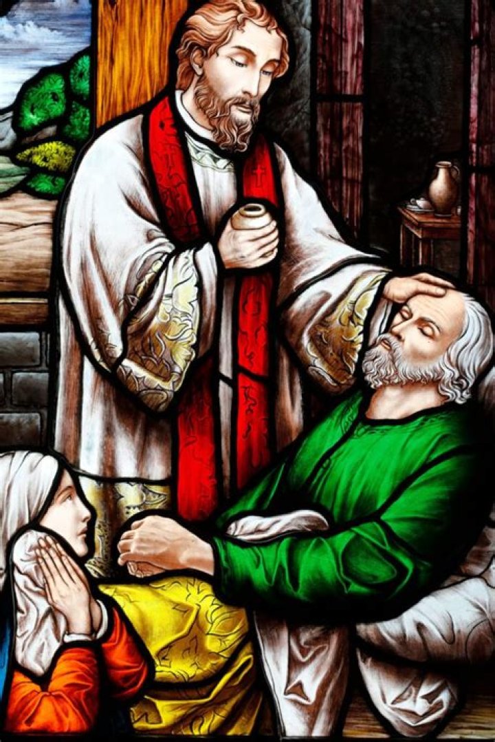 Who can anoint the sick?