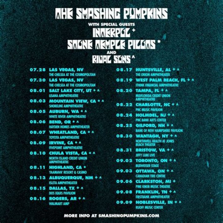 Who died in the Smashing Pumpkins?