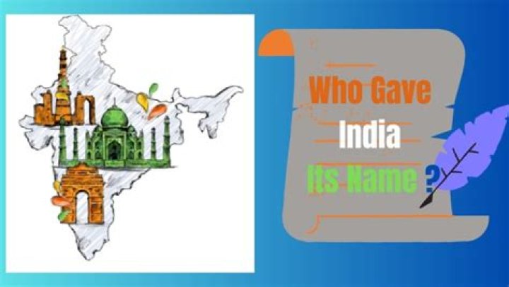 Who gave India its name?