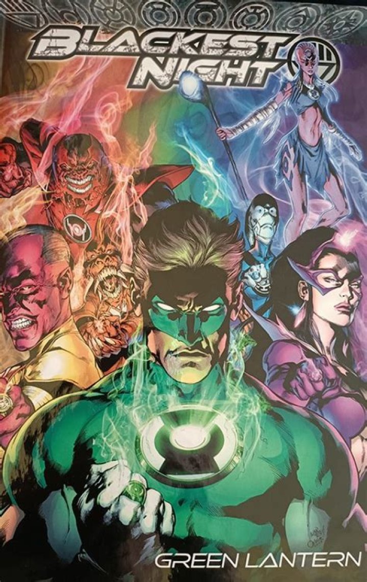 Who got lantern rings in Blackest Night?