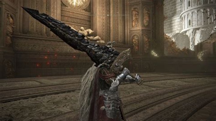 Who has a black blade in one piece?