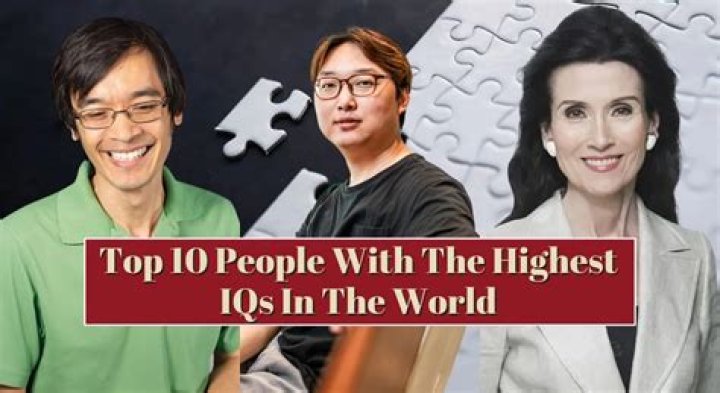 Who has highest IQ in the world 2021?