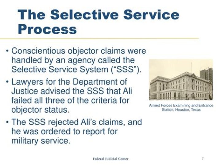 Who is exempt from Selective Service?
