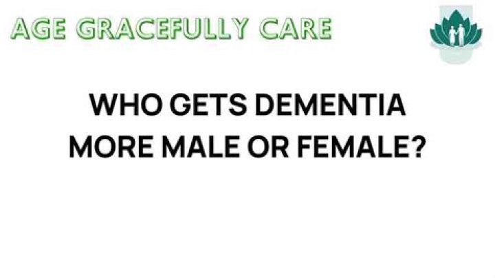 Who is more prone to dementia?