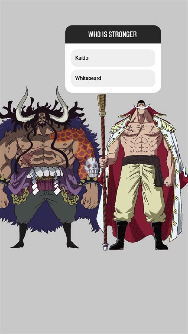 Who is stronger Kaido or Oden?