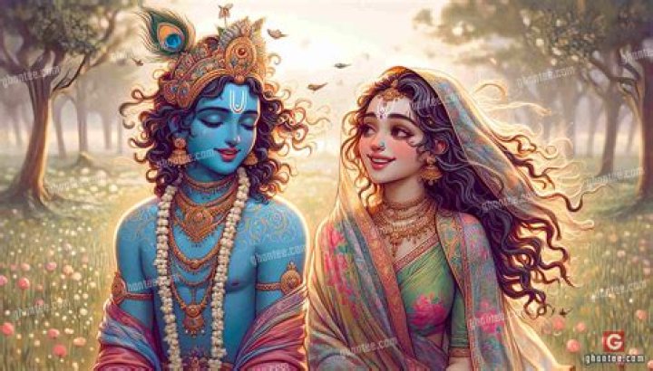 Who is the best friend of Radha?