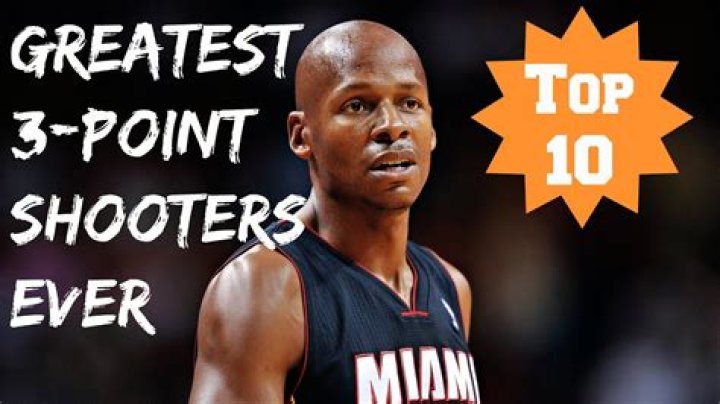 Who is the greatest 3 point shooter?