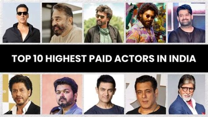 Who is the highest-paid actor 2021 India?