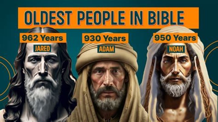 Who is the oldest person in the Bible?