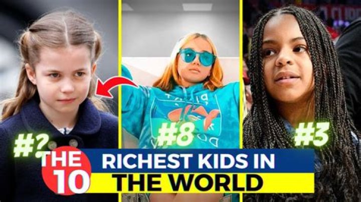 Who is the richest child star?