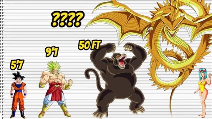 Who is the tallest Dragon Ball character?