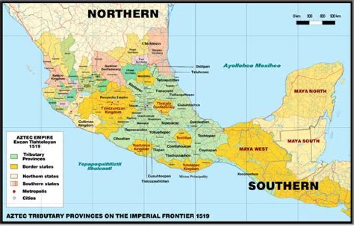 Who lived in Mexico before the Aztecs?