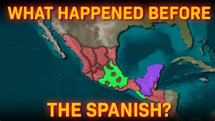 Who lived in Mexico before the Spanish arrived?