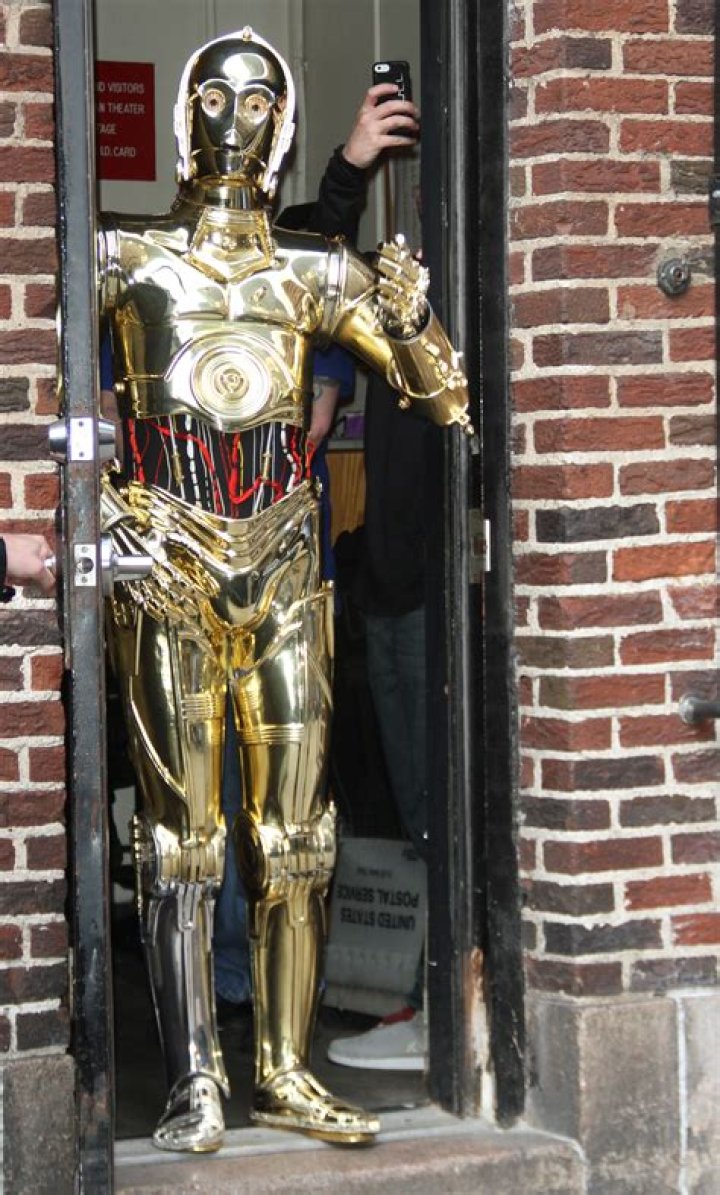 Who made C-3PO gold?