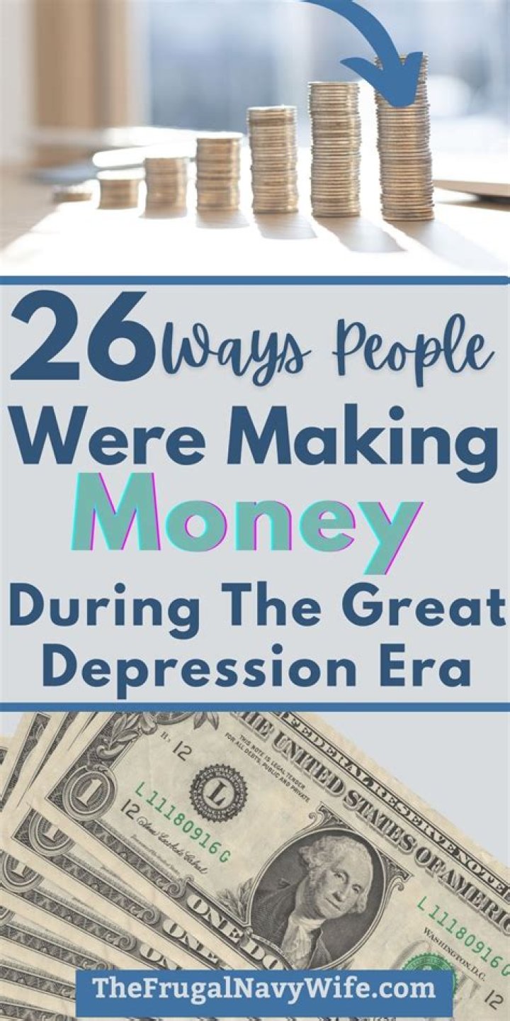 Who made the most money during the Great Depression?