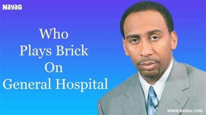 Who plays Brick on General Hospital?