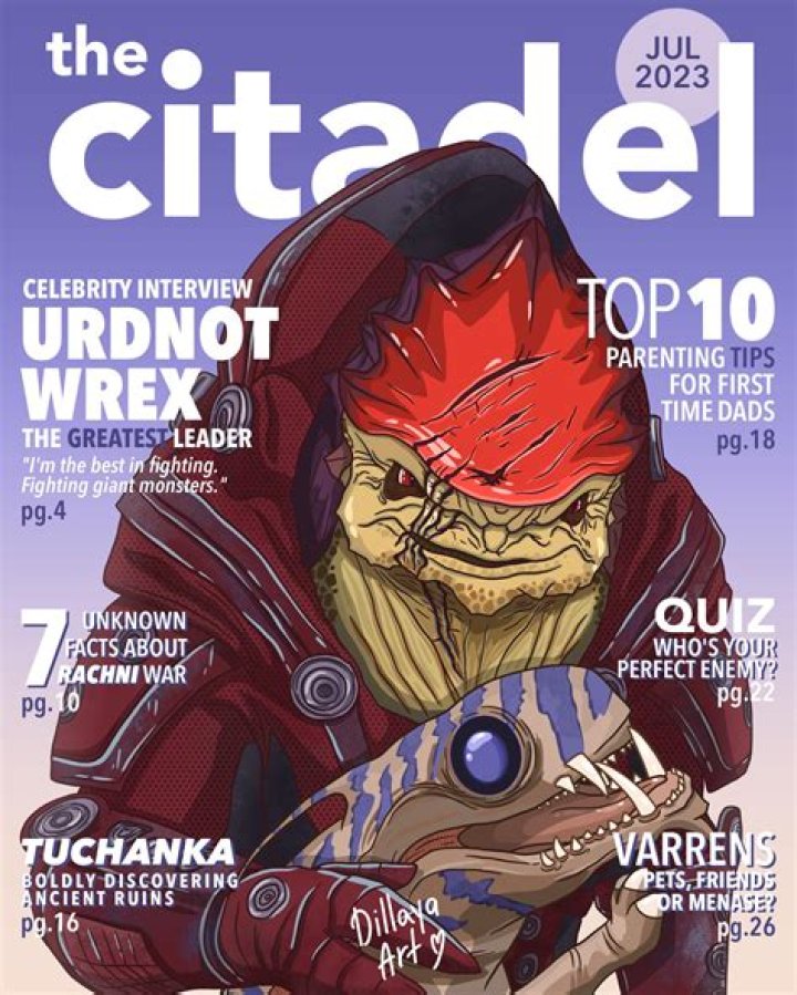 Who replaces Wrex in Citadel DLC?