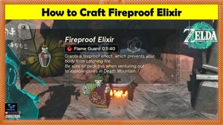 Who sells fireproof elixir?