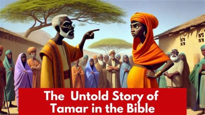 Who slept with Tamar in the Bible?