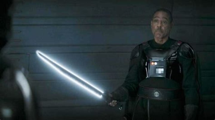 Who wields the black lightsaber?