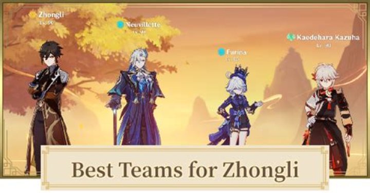 Who works best with Zhongli?