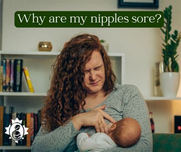 Why are my nipples sticky?