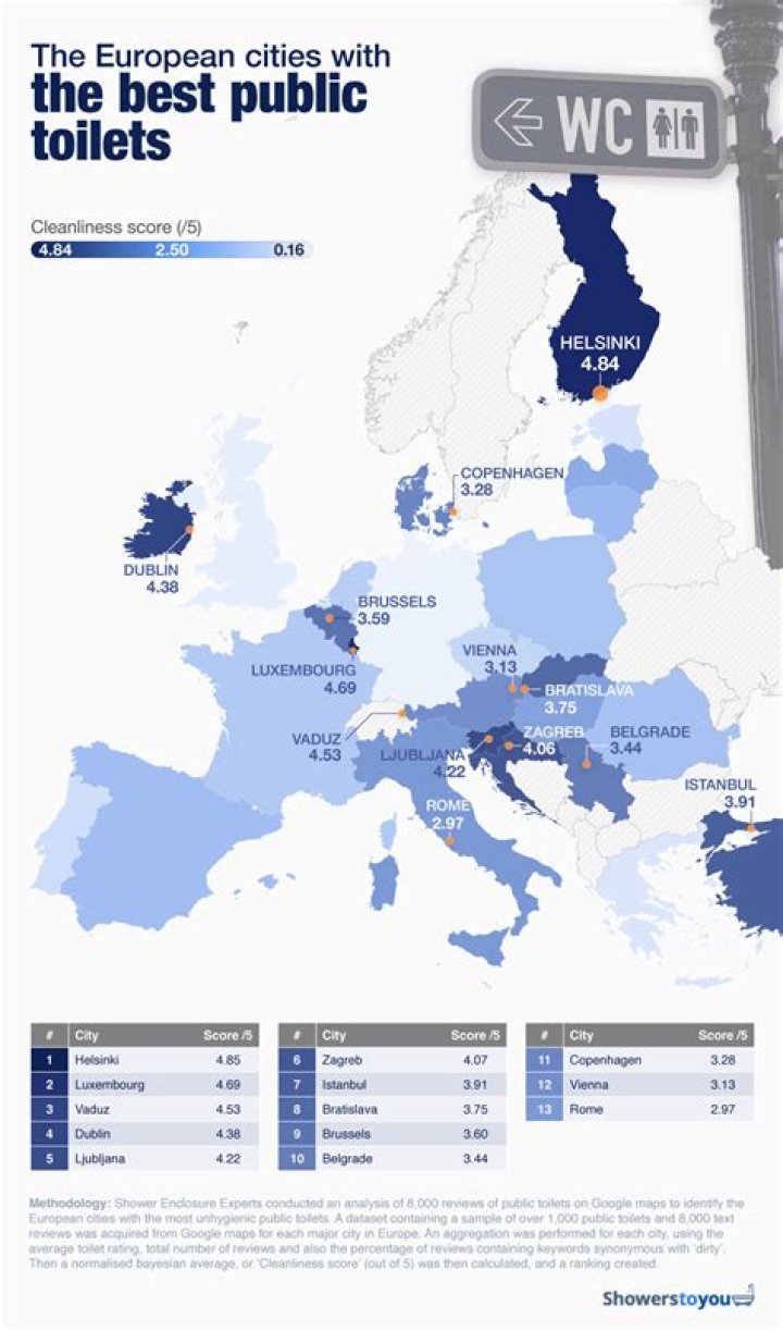Why are there 2 toilets in Europe?