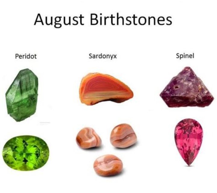 Why are there 3 birthstones for August?