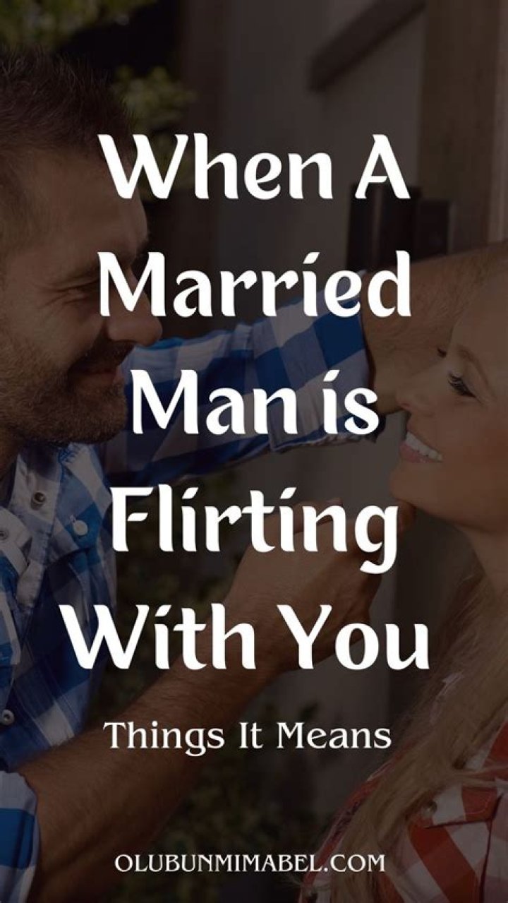 Why dating a married man is good?