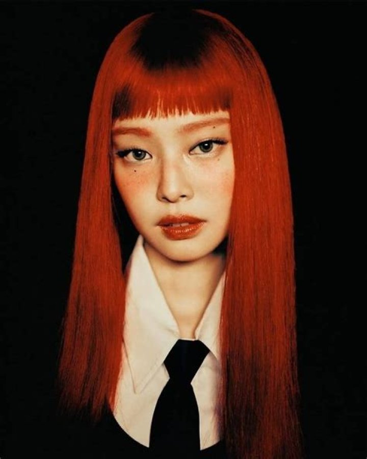 Why did Kirsten Vangsness dye her hair red?